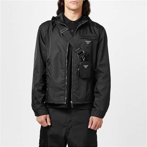 mens prada down jacket|Prada windbreaker men's.